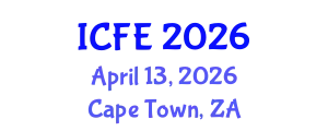 International Conference on Nutrition and Food Engineering (ICFE) April 13, 2026 - Cape Town, South Africa