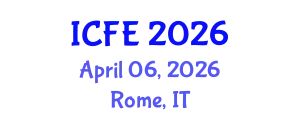 International Conference on Nutrition and Food Engineering (ICFE) April 06, 2026 - Rome, Italy