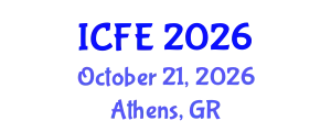 International Conference on Nutrition and Food Engineering (ICFE) October 21, 2026 - Athens, Greece