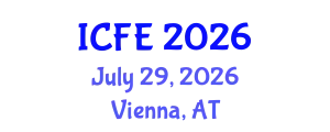 International Conference on Nutrition and Food Engineering (ICFE) July 29, 2026 - Vienna, Austria