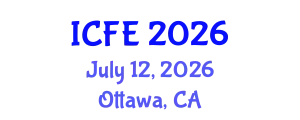International Conference on Nutrition and Food Engineering (ICFE) July 12, 2026 - Ottawa, Canada