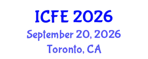 International Conference on Nutrition and Food Engineering (ICFE) September 20, 2026 - Toronto, Canada