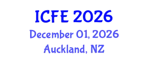 International Conference on Nutrition and Food Engineering (ICFE) December 01, 2026 - Auckland, New Zealand