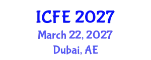 International Conference on Nutrition and Food Engineering (ICFE) March 22, 2027 - Dubai, United Arab Emirates