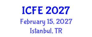 International Conference on Nutrition and Food Engineering (ICFE) February 15, 2027 - Istanbul, Turkey