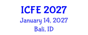 International Conference on Nutrition and Food Engineering (ICFE) January 14, 2027 - Bali, Indonesia
