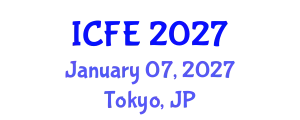 International Conference on Nutrition and Food Engineering (ICFE) January 07, 2027 - Tokyo, Japan