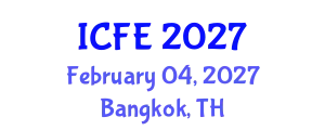 International Conference on Nutrition and Food Engineering (ICFE) February 04, 2027 - Bangkok, Thailand