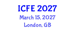 International Conference on Nutrition and Food Engineering (ICFE) March 15, 2027 - London, United Kingdom