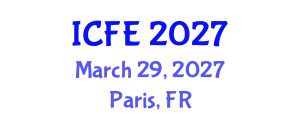 International Conference on Nutrition and Food Engineering (ICFE) March 29, 2027 - Paris, France