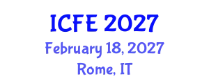 International Conference on Nutrition and Food Engineering (ICFE) February 18, 2027 - Rome, Italy