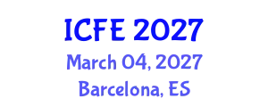 International Conference on Nutrition and Food Engineering (ICFE) March 04, 2027 - Barcelona, Spain