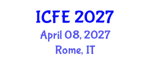 International Conference on Nutrition and Food Engineering (ICFE) April 08, 2027 - Rome, Italy