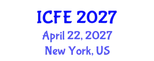 International Conference on Nutrition and Food Engineering (ICFE) April 22, 2027 - New York, United States