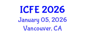 International Conference on Nutrition and Food Engineering (ICFE) January 05, 2026 - Vancouver, Canada