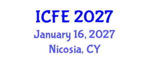 International Conference on Nutrition and Food Engineering (ICFE) January 16, 2027 - Nicosia, Cyprus