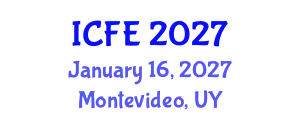 International Conference on Nutrition and Food Engineering (ICFE) January 16, 2027 - Montevideo, Uruguay