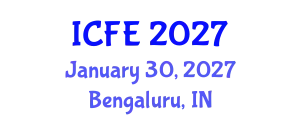 International Conference on Nutrition and Food Engineering (ICFE) January 30, 2027 - Bengaluru, India