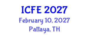 International Conference on Nutrition and Food Engineering (ICFE) February 10, 2027 - Pattaya, Thailand