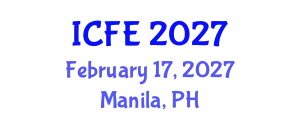 International Conference on Nutrition and Food Engineering (ICFE) February 17, 2027 - Manila, Philippines
