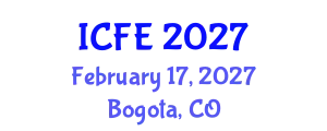 International Conference on Nutrition and Food Engineering (ICFE) February 17, 2027 - Bogota, Colombia