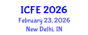 International Conference on Nutrition and Food Engineering (ICFE) February 23, 2026 - New Delhi, India
