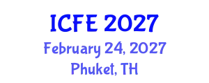 International Conference on Nutrition and Food Engineering (ICFE) February 24, 2027 - Phuket, Thailand