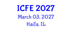 International Conference on Nutrition and Food Engineering (ICFE) March 03, 2027 - Haifa, Israel