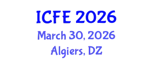 International Conference on Nutrition and Food Engineering (ICFE) March 30, 2026 - Algiers, Algeria