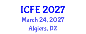 International Conference on Nutrition and Food Engineering (ICFE) March 24, 2027 - Algiers, Algeria