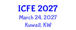 International Conference on Nutrition and Food Engineering (ICFE) March 24, 2027 - Kuwait, Kuwait