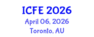 International Conference on Nutrition and Food Engineering (ICFE) April 06, 2026 - Toronto, Australia