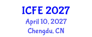 International Conference on Nutrition and Food Engineering (ICFE) April 10, 2027 - Chengdu, China