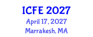 International Conference on Nutrition and Food Engineering (ICFE) April 17, 2027 - Marrakesh, Morocco