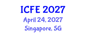 International Conference on Nutrition and Food Engineering (ICFE) April 24, 2027 - Singapore, Singapore