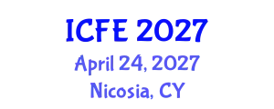 International Conference on Nutrition and Food Engineering (ICFE) April 24, 2027 - Nicosia, Cyprus