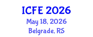 International Conference on Nutrition and Food Engineering (ICFE) May 18, 2026 - Belgrade, Serbia