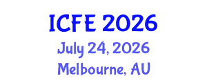 International Conference on Nutrition and Food Engineering (ICFE) July 24, 2026 - Melbourne, Australia