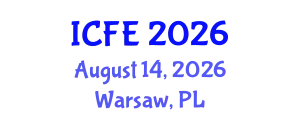 International Conference on Nutrition and Food Engineering (ICFE) August 14, 2026 - Warsaw, Poland
