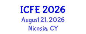 International Conference on Nutrition and Food Engineering (ICFE) August 21, 2026 - Nicosia, Cyprus
