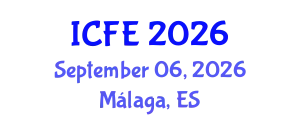 International Conference on Nutrition and Food Engineering (ICFE) September 06, 2026 - Málaga, Spain