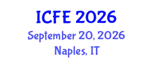 International Conference on Nutrition and Food Engineering (ICFE) September 20, 2026 - Naples, Italy