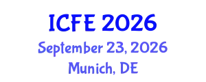 International Conference on Nutrition and Food Engineering (ICFE) September 23, 2026 - Munich, Germany