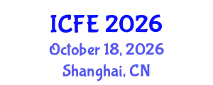 International Conference on Nutrition and Food Engineering (ICFE) October 18, 2026 - Shanghai, China