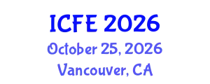 International Conference on Nutrition and Food Engineering (ICFE) October 25, 2026 - Vancouver, Canada