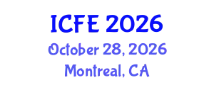 International Conference on Nutrition and Food Engineering (ICFE) October 28, 2026 - Montreal, Canada