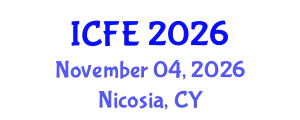 International Conference on Nutrition and Food Engineering (ICFE) November 04, 2026 - Nicosia, Cyprus