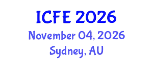 International Conference on Nutrition and Food Engineering (ICFE) November 04, 2026 - Sydney, Australia