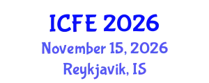 International Conference on Nutrition and Food Engineering (ICFE) November 15, 2026 - Reykjavik, Iceland