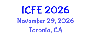 International Conference on Nutrition and Food Engineering (ICFE) November 29, 2026 - Toronto, Canada